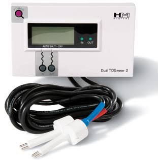 2% Readout Accuracy HM Digital DM-1 In-Line Dual TDS Monitor 0-9990 ppm Range