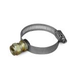 Up to 2" Pipe Drain Saddle for RO/Nano Systems - 3/8" Compression Inlet