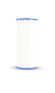 WECO 5MPLWCT4510 Pleated Polyester 5 Micron 4½" X 10"  Sediment Filter Cartridge for Particulate Filtration - Made in U.S.A.