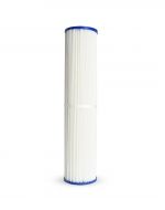 WECO 5MPLWCT4520 Pleated Polyester 5 Micron 4½" X 20"  Sediment Filter Cartridge for Particulate Filtration - Made in U.S.A.