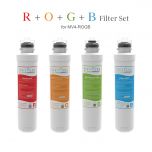 R+O+G+B Filter Set for Metpure MV4-ROGB RO System