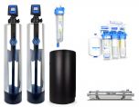WECO COMP-1252 Complete Whole House City Water Treatment System with Water Softener, Conditioner, UV Disinfection System & Drinking Water RO System