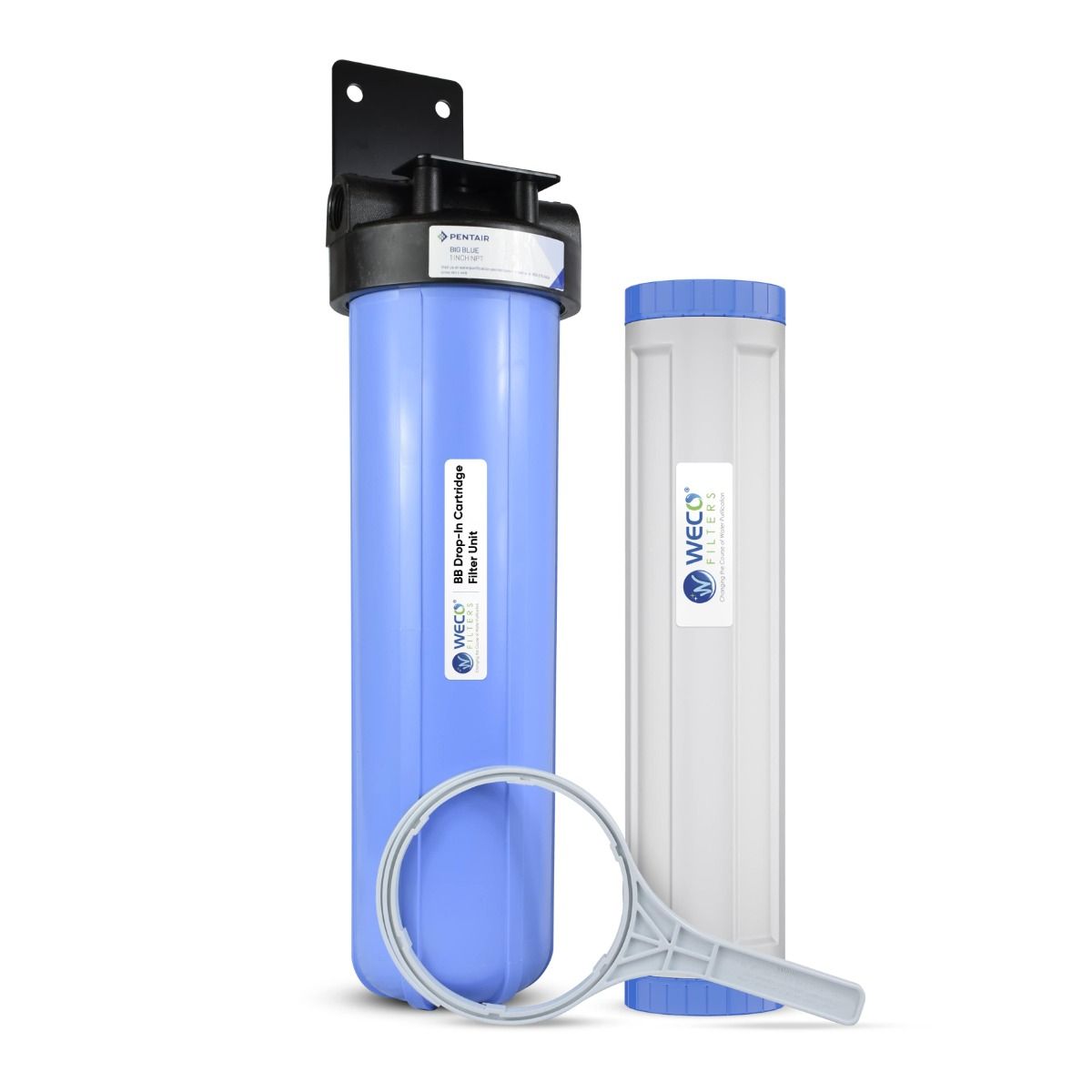 WECO BB20GAC Big Blue Water Filter System for Taste and Odor Treatment