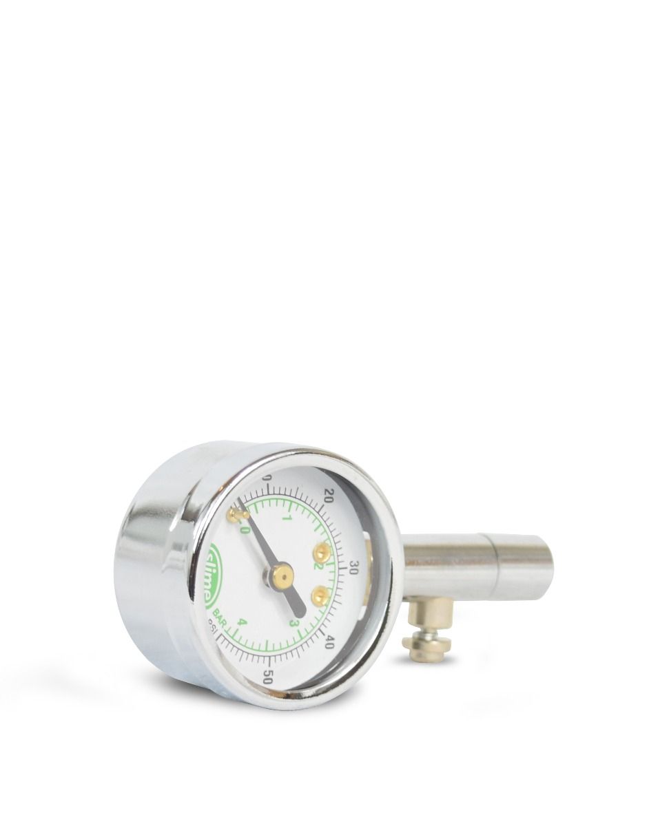 WECO Reverse Osmosis Tank Air Pressure Gauge with Bleeder Valve
