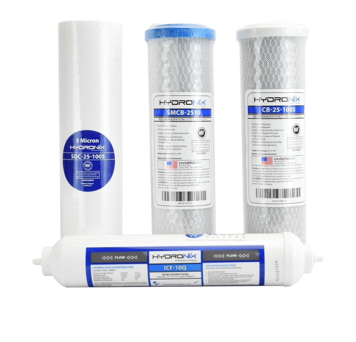 WECO HYDRASET4 Filter Set for Reverse Osmosis Systems