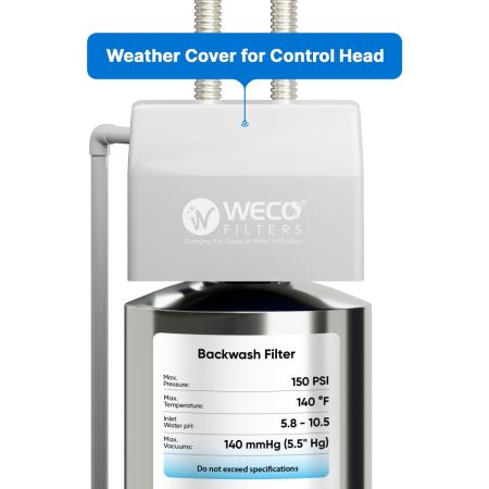 WECO Backwashing Filter with Catalytic Activated Carbon and KDF-85