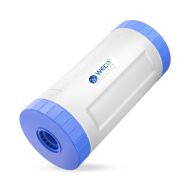 WECO KDF-GAC-1045 Granular Activated 4-1/2" x 10" Carbon Filter Cartridge for Treating Heavy Metals/Chlorine/Organics