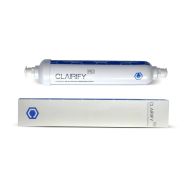 Quantum Disinfection 2.5" x10" Inline Polishing Water Filter Cartridge Powered by CLAIRE Technologies Nano-composite Media