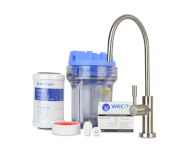 WECO Undersink Water Filter System for Sediment, Chlorine Taste & Odor Reduction
