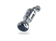 WECO Multi Stage Dechlorinating Shower Filter with Shower Head - Chrome