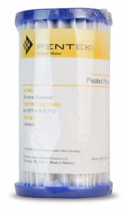 Pentek® 2-1/2" x 4-7/8" R30-478 Pleated Polyester Sediment Filter Cartridge