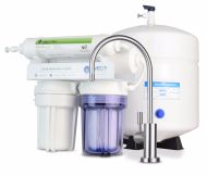 WECO TINY-150ALK Compact Undersink Reverse Osmosis Water Filtration System with pH Neutralizer Filter