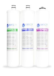 WECO GMQ-SET3-50 EZ Twist Replacement Filter Cartridge Set