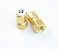 3/8" Tube x 1/4" Flare Female Connector