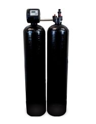 Backwashing Charcoal and Anti-Scale Dual Tank Whole House Water Filtration System