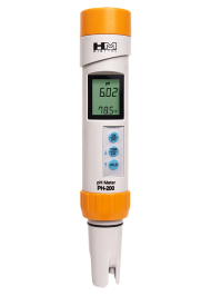 HM Digital PH-200 Digital Professional Waterproof 0-14 PH & Temperature Meter