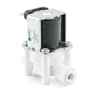 WECO Solenoid Valve for Water Filter Units - 24 VAC - 1/4" Quick Connect - Normally Closed