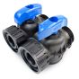 Fleck High Flow Plastic Bypass for 5810 & 5812 Softener & Backwash Control Valves