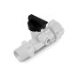 WECO Angle Stop Valve Adapter with 1/4