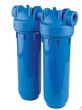 WECO High Pressure Twin Blue Housing for Standard 2.5