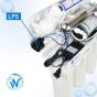 WECO HYDRA-75UVPMP Reverse Osmosis Drinking Water Filtration System with UV Disinfection Unit and Booster Pump