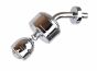 Sprite Slim Line Chrome Shower Filter with Massaging Shower Head