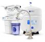 WECO TINY-150ALKUV Compact Undersink Reverse Osmosis Water Filtration System with UV and pH Neutralizer Filter