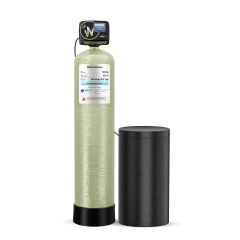 WECO FMS-1465 High-Efficiency Water Softener for Reducing Water Hardness with 1.5 Inch Full Flow Control Valve