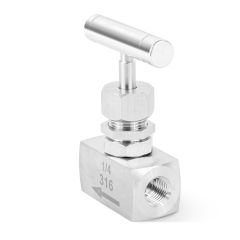 WECO 1/4" FNPT  Needle Valve for Precise Flow Control 