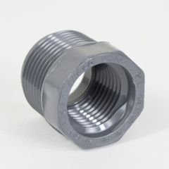 3/4" Male to 1/2" Female NPT Schedule 80 Reducer Bushing