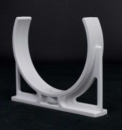 3.5"- Single White Clip - Membrane to Bracket