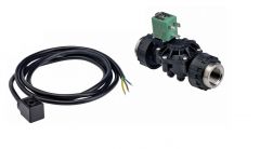 AXEON® ASCO 212 - Series Solenoid Valve Kit - 1/2" FPT, 110V, W/DIN AND 2 METER CORD