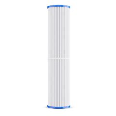 WECO 5MPLWCT4520 Pleated Polyester 5 Micron 4½" X 20"  Sediment Filter Cartridge for Particulate Filtration - Made in U.S.A.