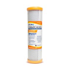 0.5 Micron 2.5" x 10" Carbon Block Water Filter Cartridge CBCM-2510-0.5