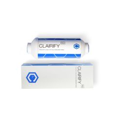 Quantum Disinfection 2.5" x 6" Inline Polishing Water Filter Cartridge Powered by CLAIRE Technologies Nano-composite Media