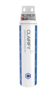 Quantum Disinfection 3" x 12" Under the Sink Water Filter Powered by CLAIRE Technologies  Quantum Disinfection™ Ceramics 