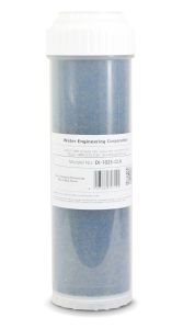 WECO Color Changing Deionizing Mixed Resin (DI) 2-1/2" x 10" Cartridge DI-1025-CLX