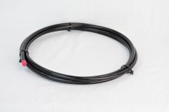 3/8" Black Polypropylene Water Filtration Tubing - 10 ft