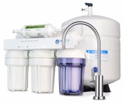 WECO MINI-150ALK Compact Undersink Reverse Osmosis Water Filtration System with pH Neutralizer Filter