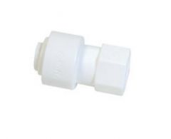 WECO Quick Faucet Adapter 3/8" QC to 7/16" NPTF for Standard Drinking Water RO Faucets
