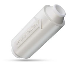 FLOW RESTRICTOR, 700ml / Min. WITH 1/4" EZ Push Connectors