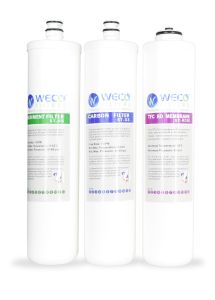 WECO GMQ-SET3-50 EZ Twist Replacement Filter Cartridge Set