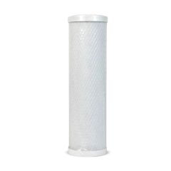 PureT 5 micron Carbon Block, Scale Removal Filter with Siliphos, 2.5" x 10"