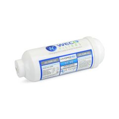 Hydronix ICF-6Q Inline Coconut Filter 1000 Gal, 2" OD X 6" Length, 1/4" Quick Connect