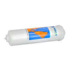 Omnipure K5555JJ Inline DI Resin Cartridge with ¼" Push Connect Fittings