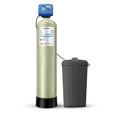 WECO KMC-1465 High-Efficiency Water Softener for Reducing Water Hardness with 1.25 Inch Full Flow Control Valve