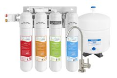 Metpure MV4-ROLB Compact Reverse Osmosis Water Filtration System - 100 GPD