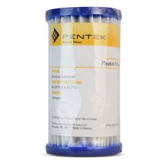 Pentek® 2-1/2" x 4-7/8" R30-478 Pleated Polyester Sediment Filter Cartridge