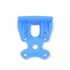 Atlas 2.5" Plastic Single Filter Wall Bracket -Blue