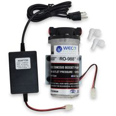 High Flow Reverse Osmosis Booster Pump with Transformer : 110VAC-24VDC ; Hydrosense Replacement Pump